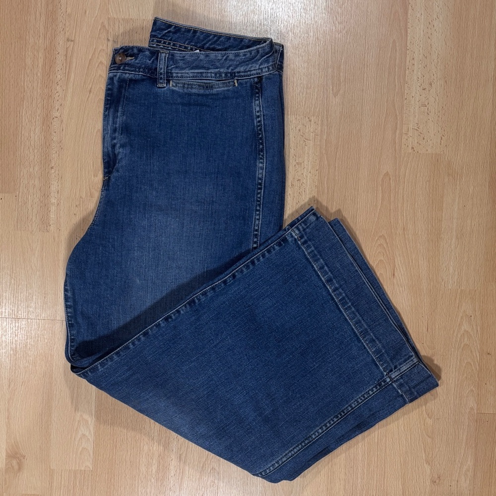 Gap Wide Leg High Rise Jeans